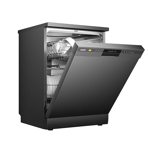 comfee' freestanding dishwasher cdwpf1201pb uk 60cm width, full size dishwasher with 12 place settings comfee' freestanding dishwasher cdwpf1201pb uk 60cm width, full size dishwasher with 12 place settings
