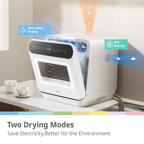 comfee' table top dishwasher 7+3 programs mini tabletop dishwasher no plumbing, 6l built in water tank comfee' table top dishwasher 7+3 programs mini tabletop dishwasher no plumbing, 6l built in water tank