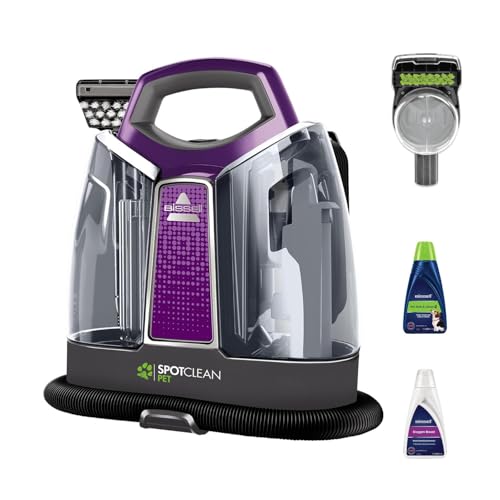 bissell spotclean pet, carpet cleaner, portable spot cleaner, spills & carpet stain remover bissell spotclean pet, carpet cleaner, portable spot cleaner, spills & carpet stain remover