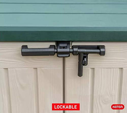 storage keter store it out max 1200l shed beige/green storage keter store it out max 1200l shed beige/green