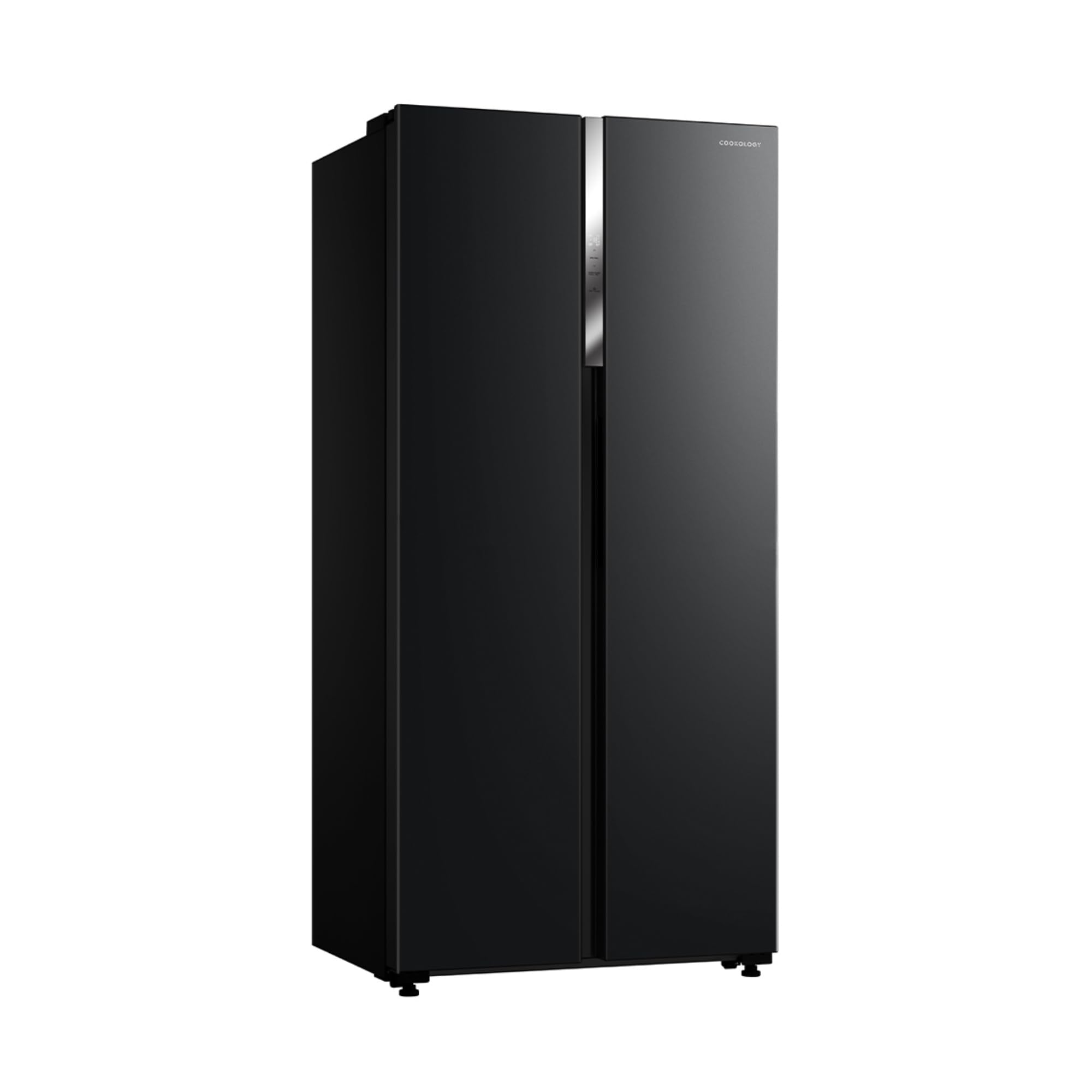 cookology csbs460bk 177.5cm freestanding american side by side fridge freezer in black cookology csbs460bk 177.5cm freestanding american side by side fridge freezer in black