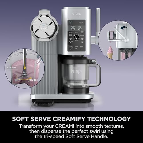 ninja swirl by creami soft serve & ice cream maker with 2x tubs, 13 functions, makes ice cream ninja swirl by creami soft serve & ice cream maker with 2x tubs, 13 functions, makes ice cream