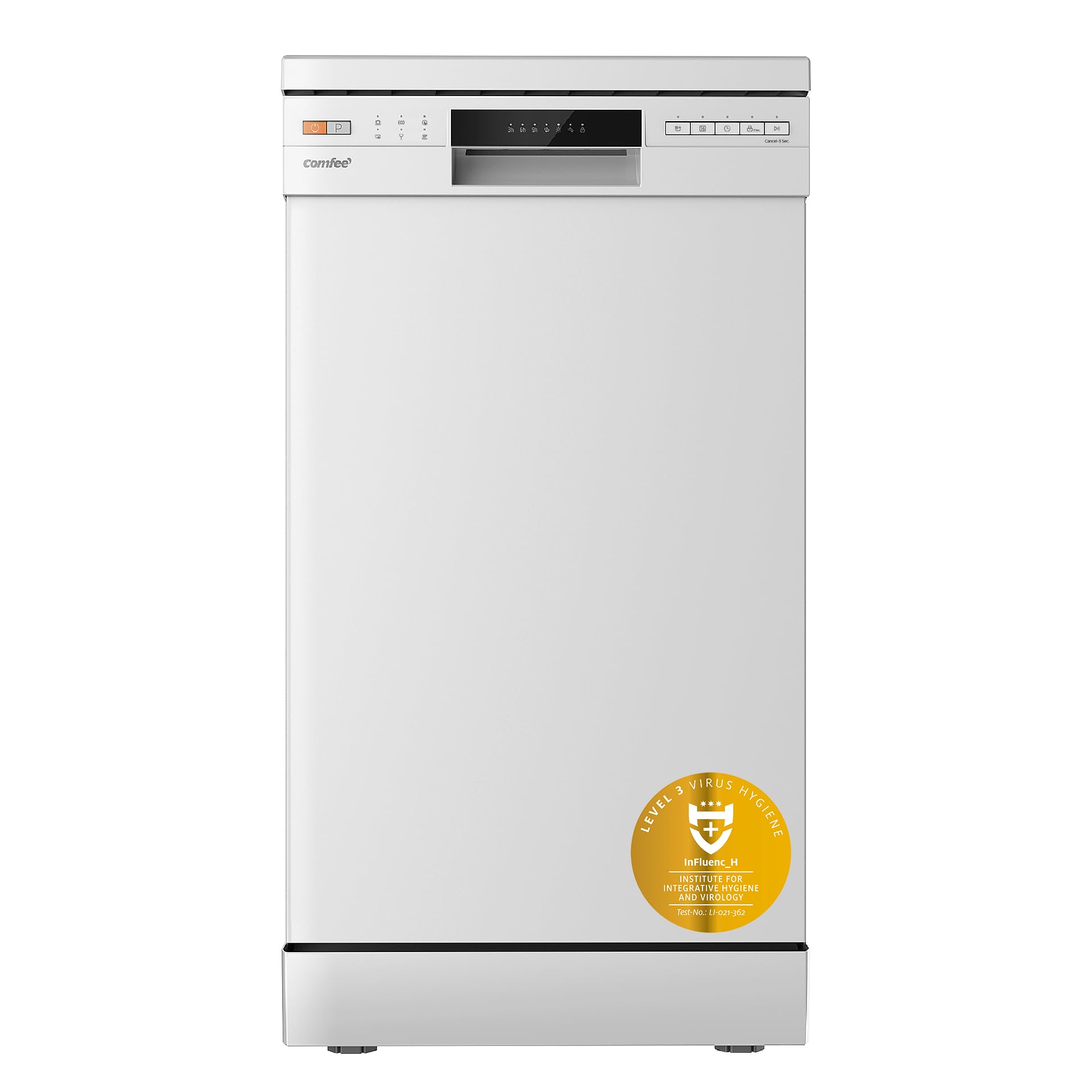 comfee' freestanding dishwasher cdwef1034bw uk 45cm width, slimline dishwasher with 10 place settings comfee' freestanding dishwasher cdwef1034bw uk 45cm width, slimline dishwasher with 10 place settings
