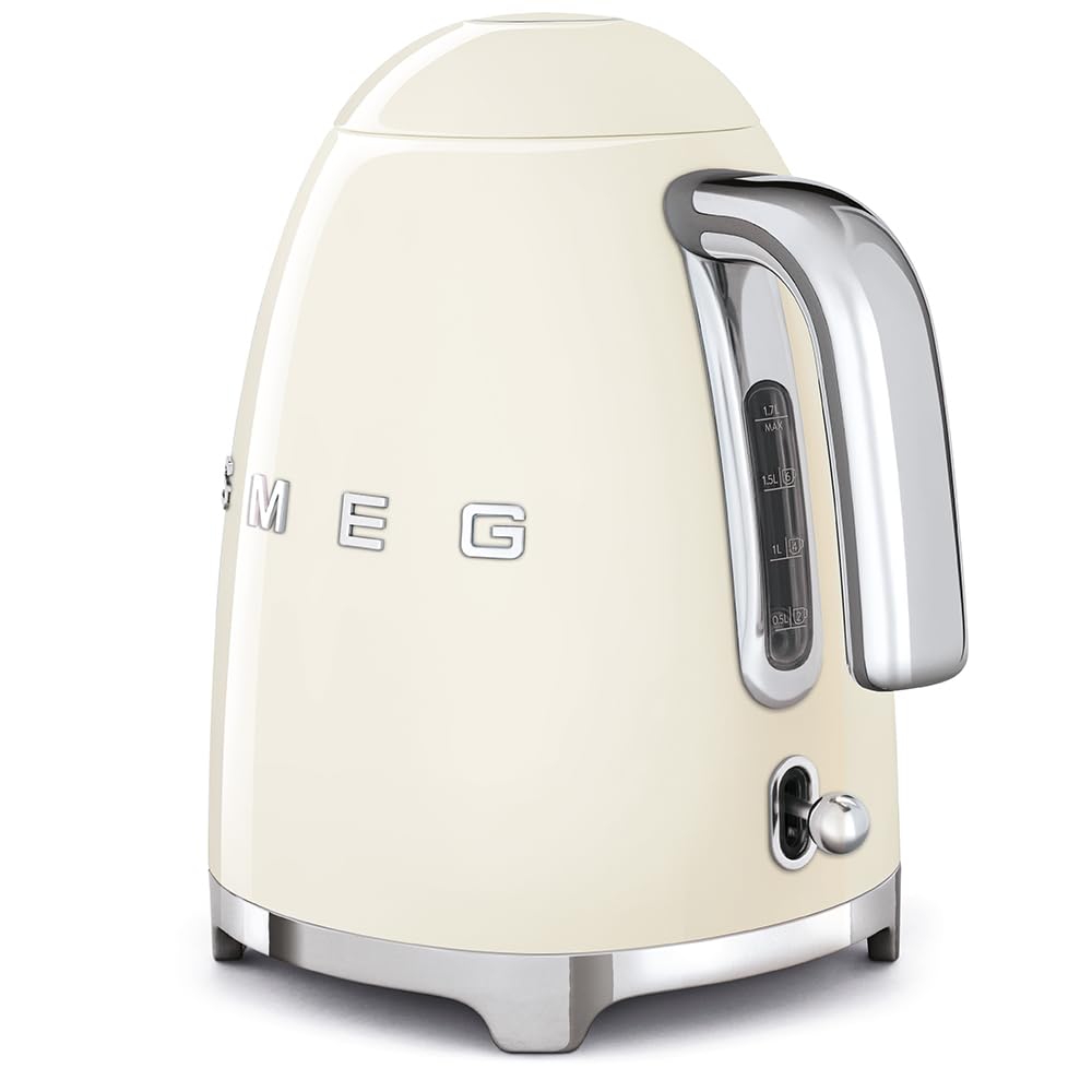 smeg klf03cruk retro style kettle cream smeg klf03cruk retro style kettle cream