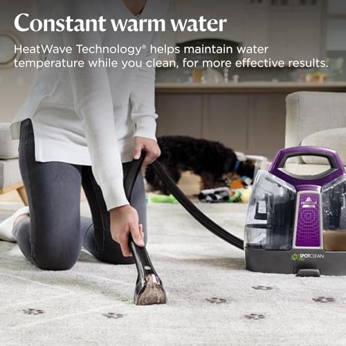 bissell spotclean pet, carpet cleaner, portable spot cleaner, spills & carpet stain remover bissell spotclean pet, carpet cleaner, portable spot cleaner, spills & carpet stain remover