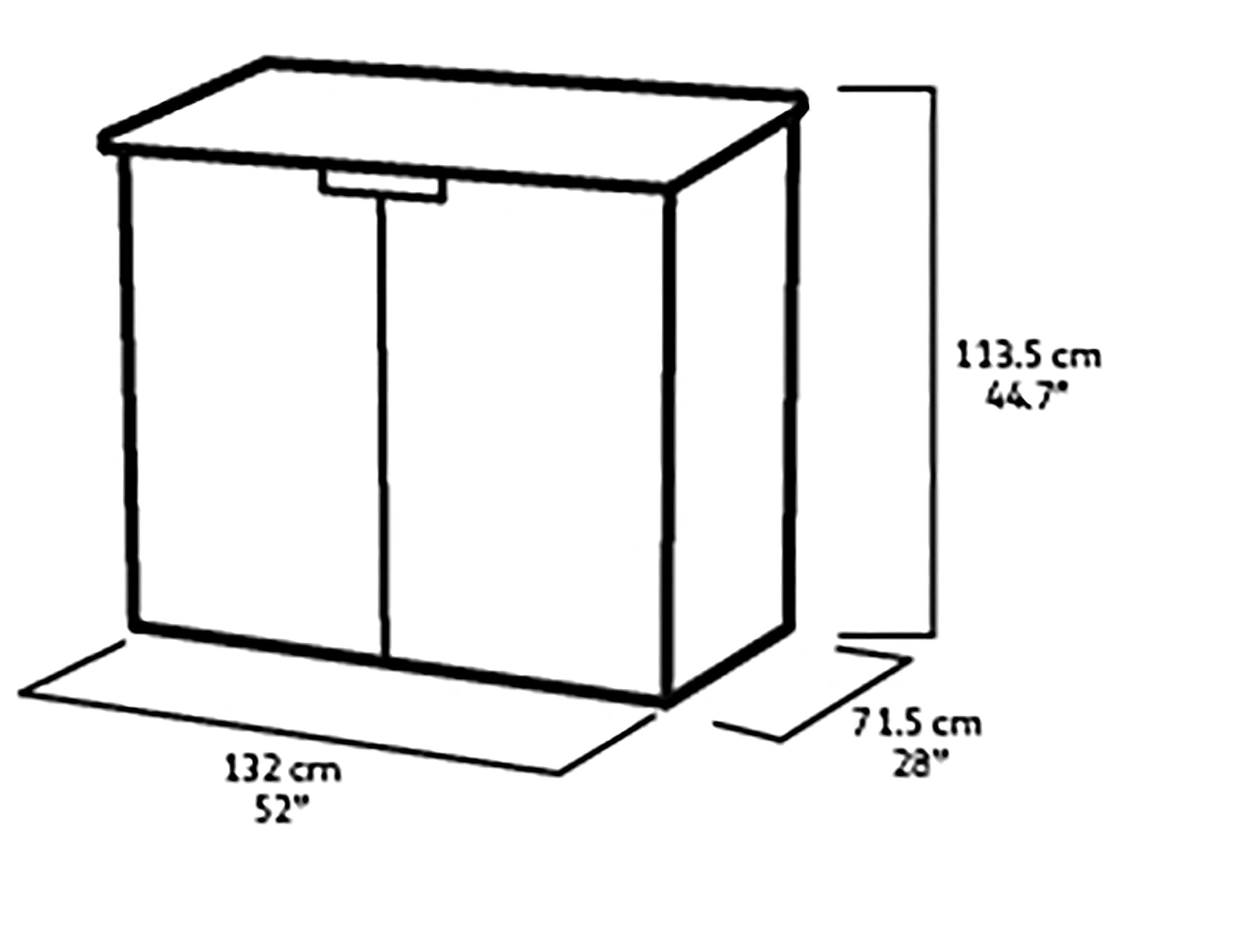 keter store it out nova outdoor garden storage shed, 32 x 71.5 x 113.5 cm, light grey with dark grey lid keter store it out nova outdoor garden storage shed, 32 x 71.5 x 113.5 cm, light grey with dark grey lid