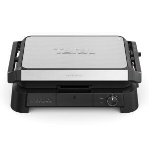 tefal supergrill 3in1 xl, indoor grill, bbq, oven style, panini, adjustable temperature, xl surface