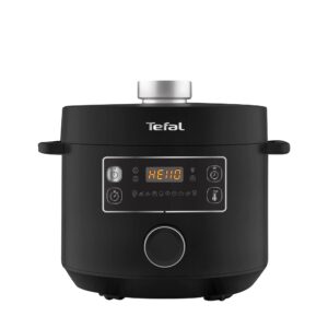 tefal turbo cuisine electric pressure cooker – 10 in 1 multi cooker, 4.8l capacity, 1000w power