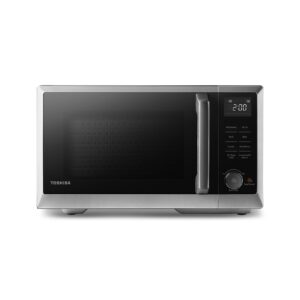 toshiba air fry auto menu combo 5 in 1 26l countertop microwave oven, broil, bake, combi