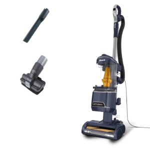 shark corded upright vacuum cleaner 1.1l with anti hair wrap technology, led headlights, lift away