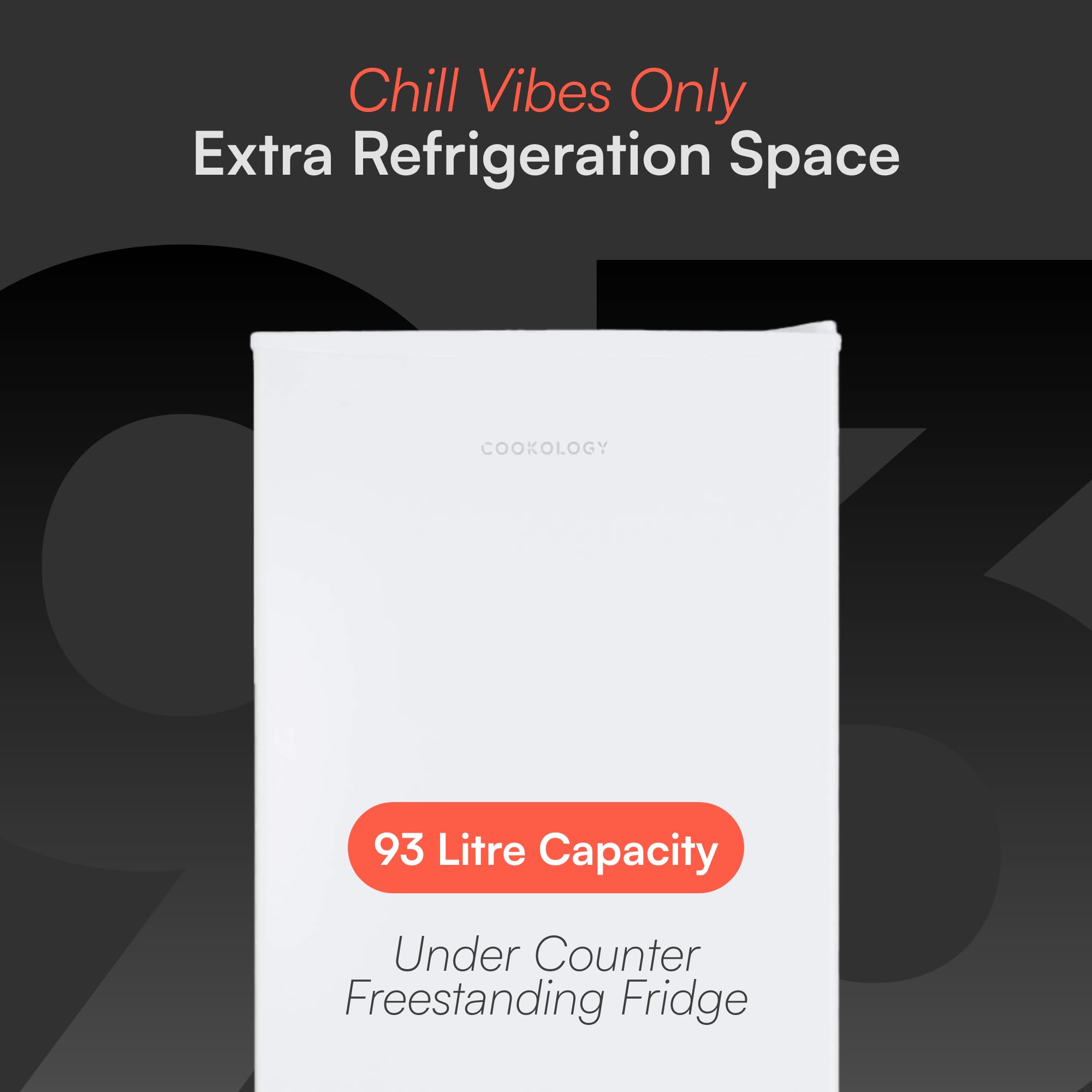 cookology ucif93wh freestanding under counter fridge in white 93 litre capacity cookology ucif93wh freestanding under counter fridge in white 93 litre capacity