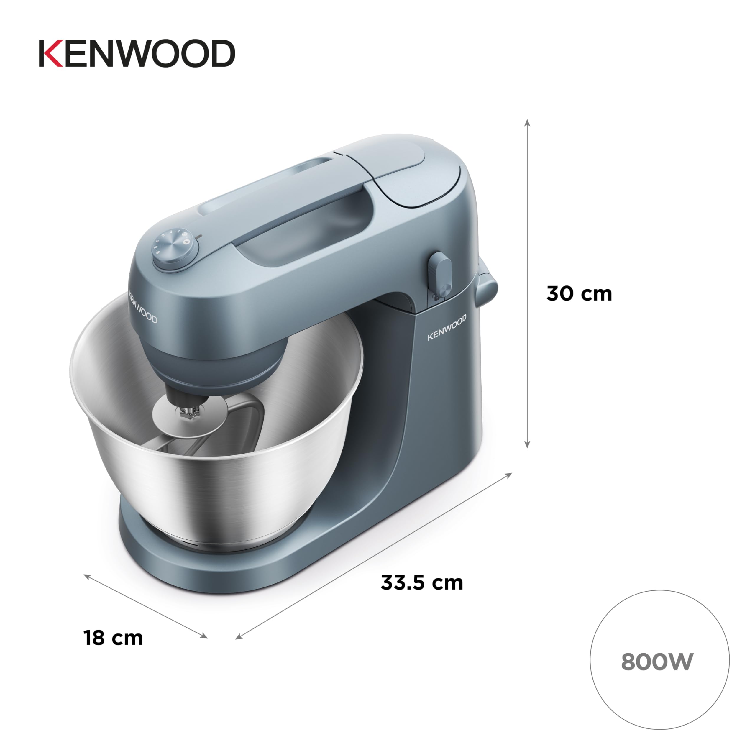 kenwood kzm35.000gy go collection stand mixer, storm blue kenwood kzm35.000gy go collection stand mixer, storm blue