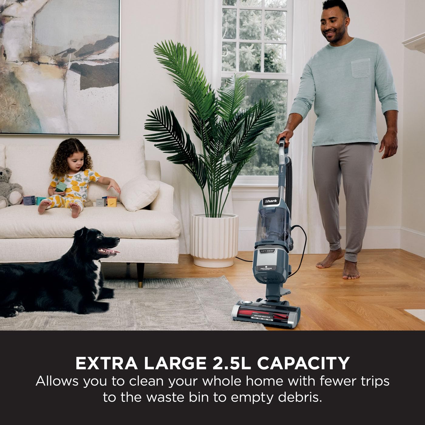 shark anti hair wrap plus upright corded pet vacuum, 2.5l, powered lift away, anti allergen seal shark anti hair wrap plus upright corded pet vacuum, 2.5l, powered lift away, anti allergen seal