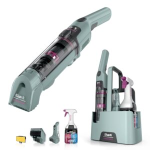 shark stainforce cordless spot cleaner lightweight & portable spot, stain, & odour eliminator for carpets