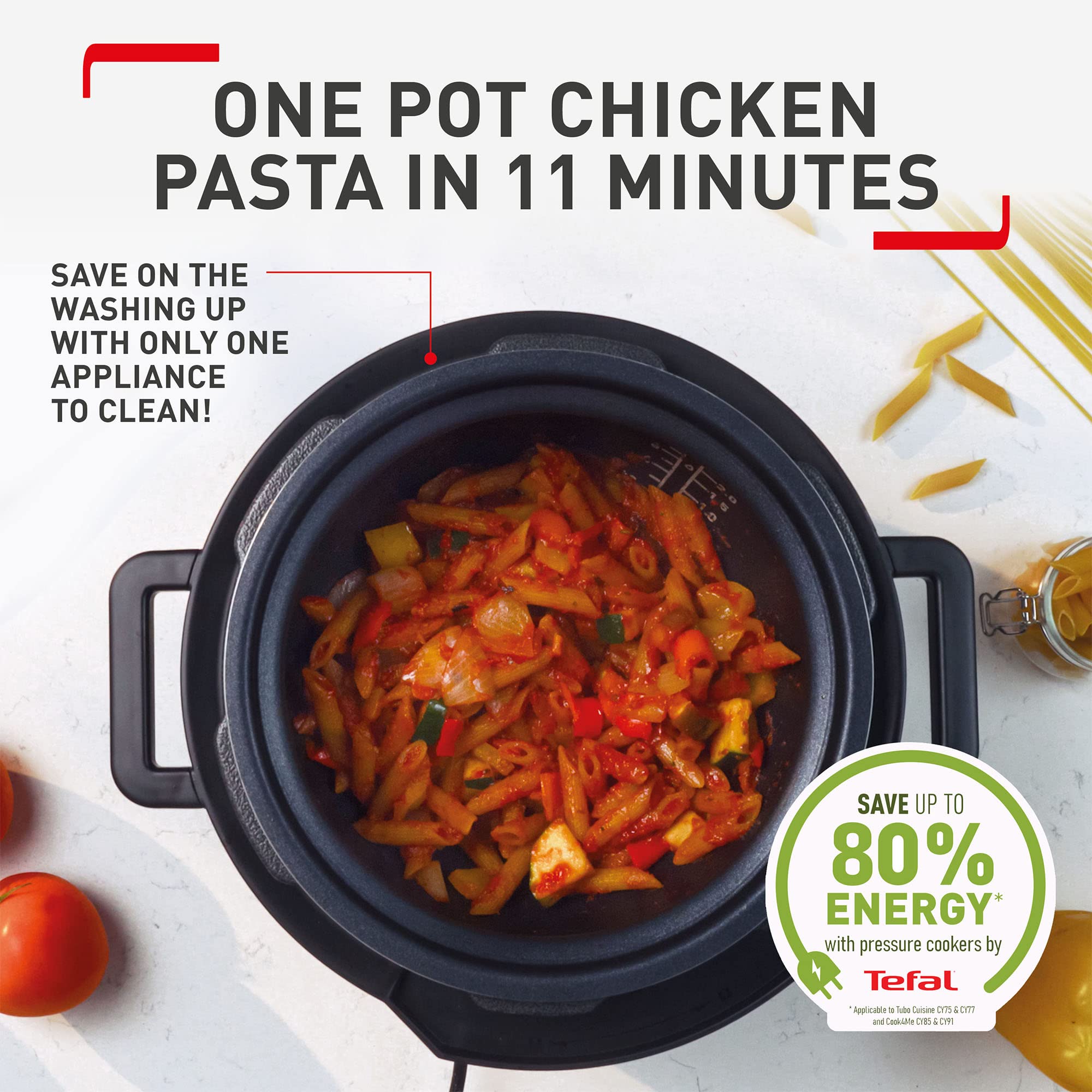 tefal turbo cuisine electric pressure cooker – 10 in 1 multi cooker, 4.8l capacity, 1000w power tefal turbo cuisine electric pressure cooker – 10 in 1 multi cooker, 4.8l capacity, 1000w power