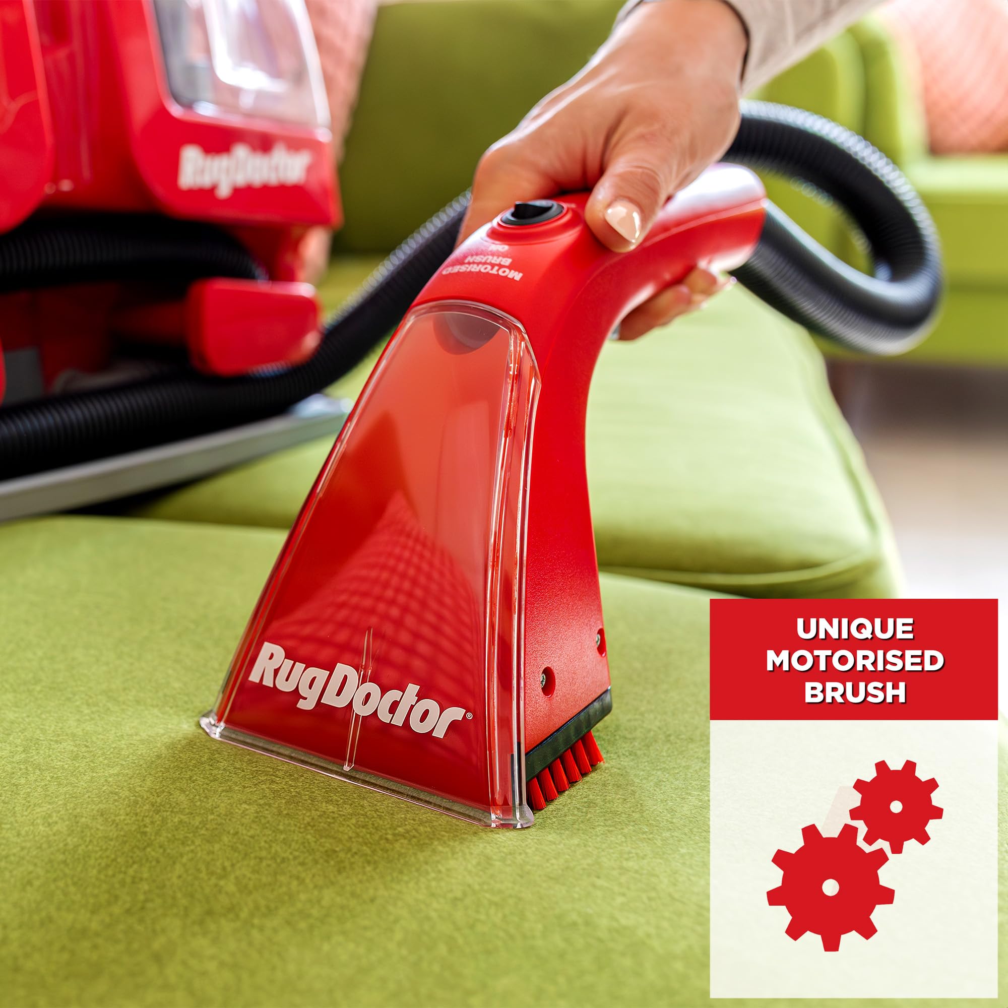 rug doctor 93306 portable spot cleaner, plastic, 1100 w, 1.9 liters, red/black rug doctor 93306 portable spot cleaner, plastic, 1100 w, 1.9 liters, red/black