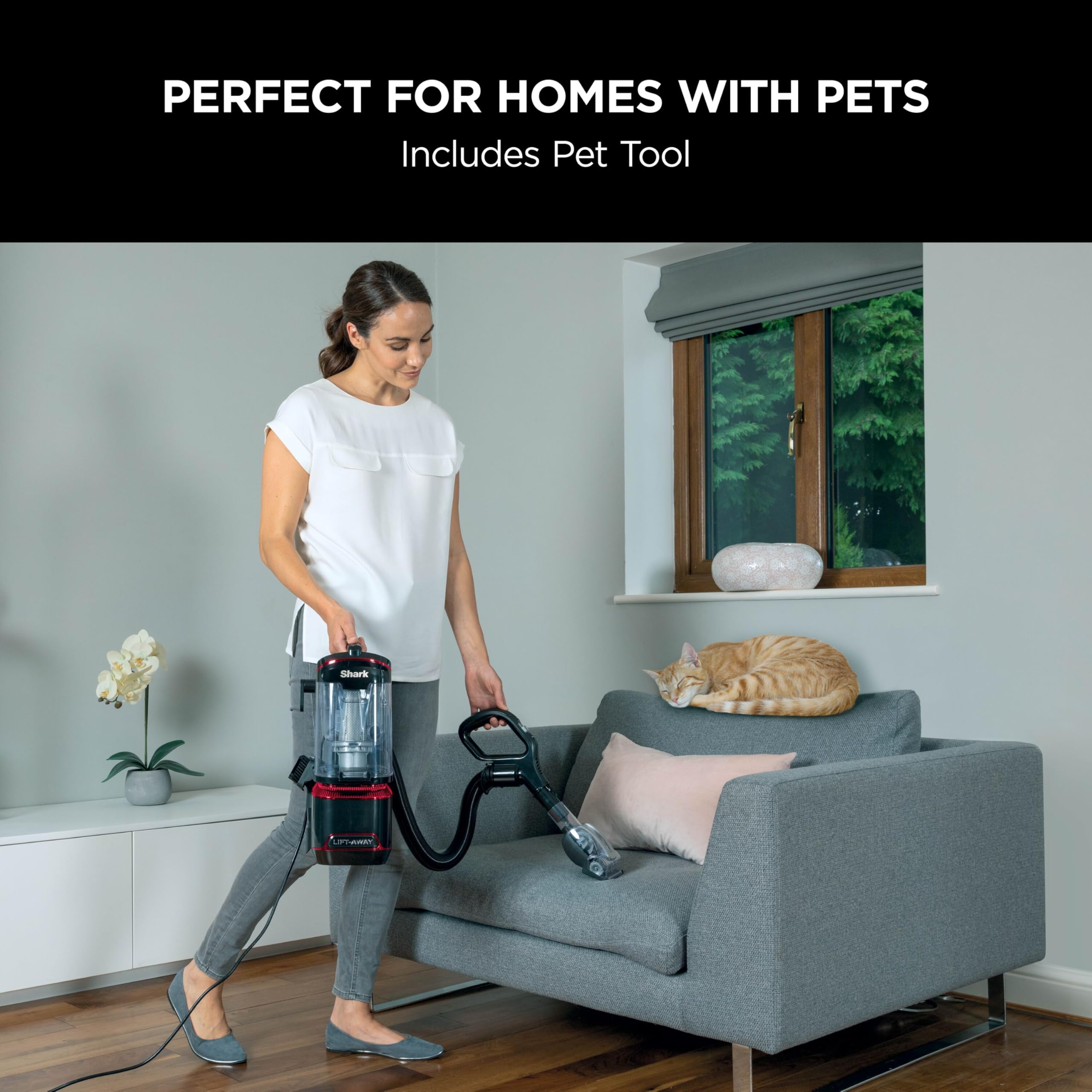 shark corded upright vacuum cleaner 1.1l with lift away technology, pet model, led headlights shark corded upright vacuum cleaner 1.1l with lift away technology, pet model, led headlights