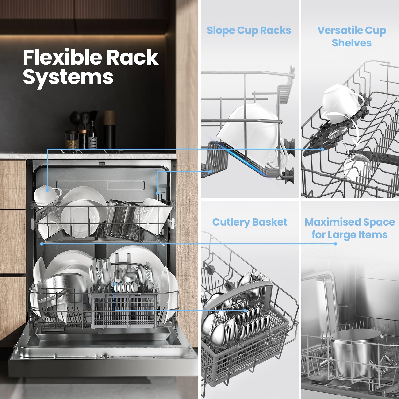 comfee' freestanding dishwasher cdwpf1201pb uk 60cm width, full size dishwasher with 12 place settings comfee' freestanding dishwasher cdwpf1201pb uk 60cm width, full size dishwasher with 12 place settings