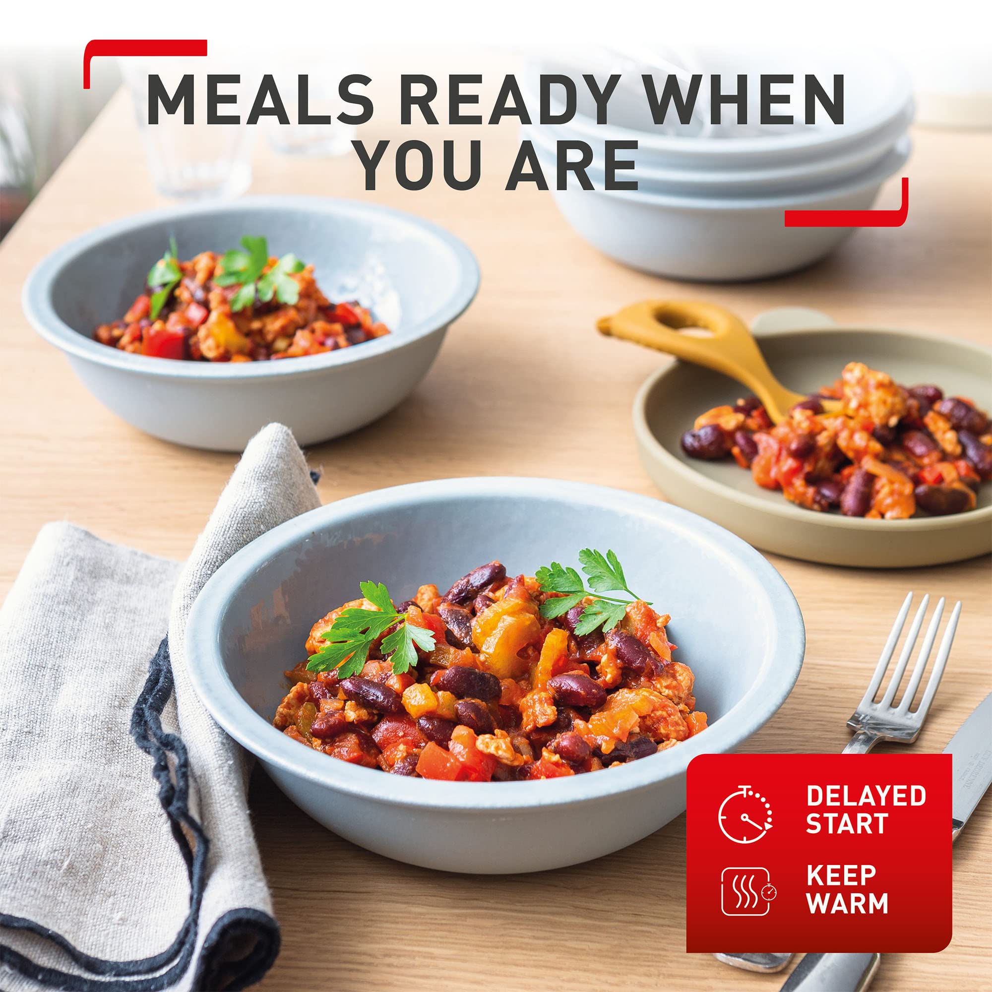 tefal turbo cuisine electric pressure cooker – 10 in 1 multi cooker, 4.8l capacity, 1000w power tefal turbo cuisine electric pressure cooker – 10 in 1 multi cooker, 4.8l capacity, 1000w power